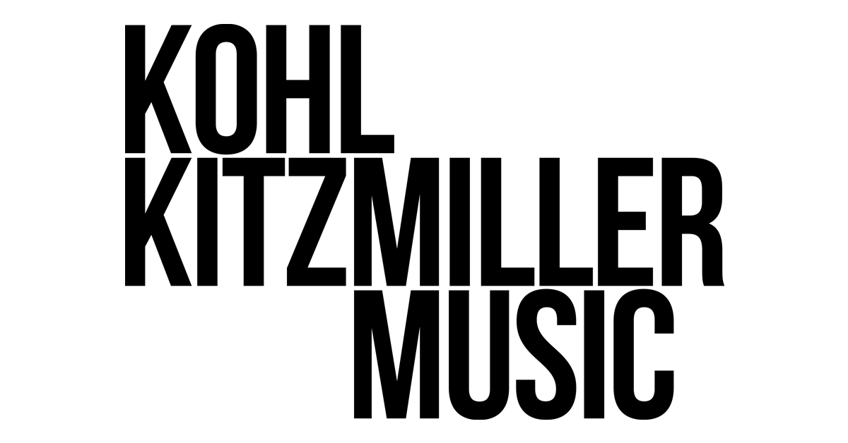 Kohl Kitzmiller Music Logo